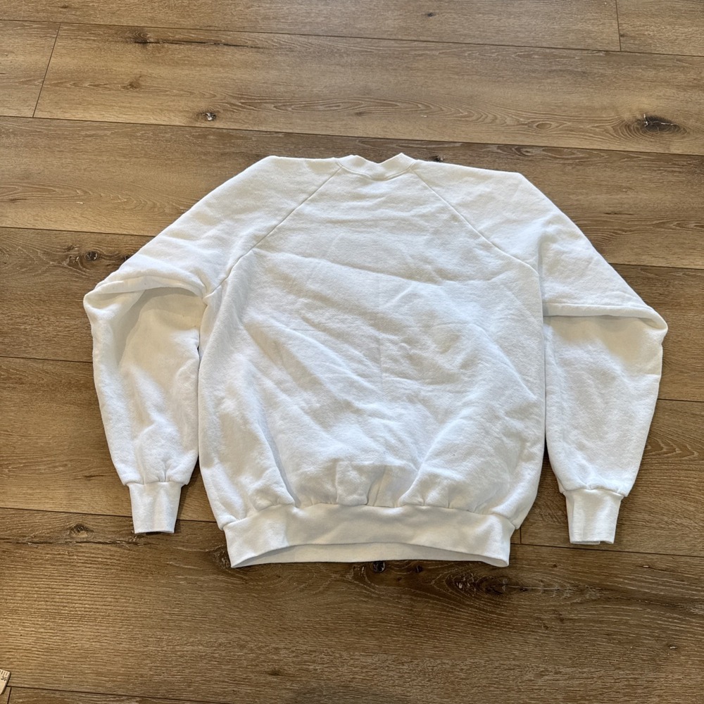 Vintage Alabama Crimson Tide Sweatshirt Mens XL Pullover Crewneck White 90s - Picture 2 of 8